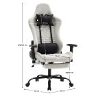 Gamer szék 150 kg F04182