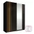 Gardróbszekrény 150 cm széles S05000