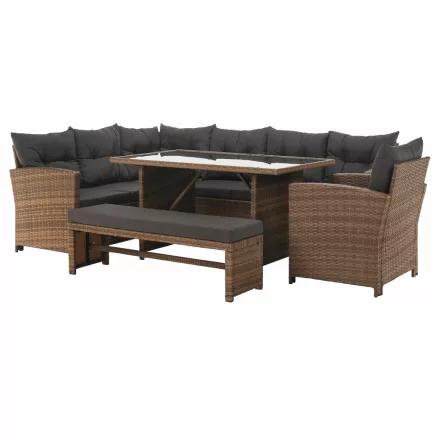 Kerti rattan szett 0000405485