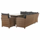 Kerti rattan szett 0000405485