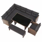 Kerti rattan szett 0000405485