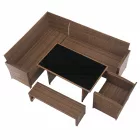 Kerti rattan szett 0000405485