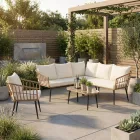 Kerti rattan szett G05546