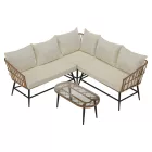 Kerti rattan szett G05546