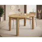 Bővíthető kerek étkezőasztal A05595