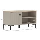 Polcos cipősszekrény C09192