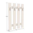 Előszoba fali fogas F09529