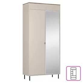 Tükrös gardrób S09923