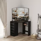 Sarok fésülködőasztal F11526