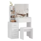 Fehér fésülködő asztal F11528