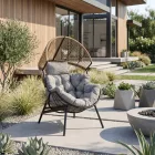 Műrattan fotel S11721