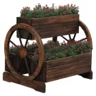 Fa virág kaspó V11930