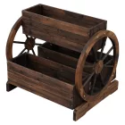 Fa virág kaspó V11930