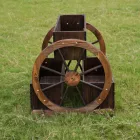 Fa virág kaspó V11930