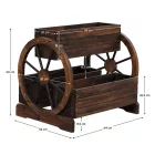 Fa virág kaspó V11930