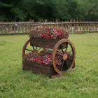 Fa virág kaspó V11930