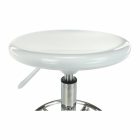 Szék, fehér/króm, MABEL 4 NEW