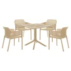 Kerti műanyag asztal A12961