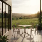 Kerti műanyag asztal A12961