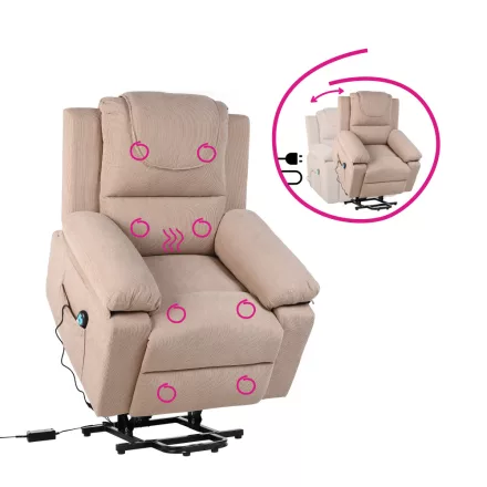 Masszázsfunkciós fotel F13570