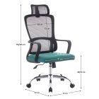 Irodai szék 150 kg F13579