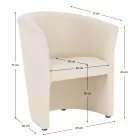 Klub fotel F14542