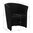 Klub fotel F14545