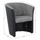 Klub fotel F14547