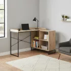 Sarok számítógépasztal S15226