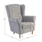 Füles fotel F15336