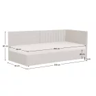 Egyszemélyes ágy 90x200 A16889