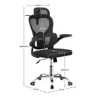 Fekete irodai szék F17570