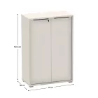 Rio - 2 ajtós komód K20446