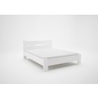 Ol-DM Fa ágykeret 160x200 cm rusztik fehér