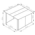 Kerti fém tároló 1093072975