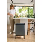 Curver Verto high blue műanyag beltéri szemetes 54L 1137510959