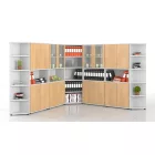 Üveges vitrin Strong S3 4002PH meggy