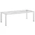 Alumínium asztalváz 220×95 cm A25991