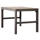 Rattan kerti asztal A14166