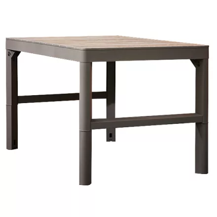 Rattan kerti asztal A14166