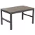 Rattan kerti asztal A14626