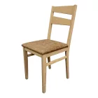 Favázas háttámlás étkezőszék sonoma tölgy T9001-4-0002