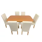 6 személyes kibővíthető étkezőgarnitúrák T9015