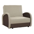 Ágyazható kanapéágy - Kaja 1 bézs barna