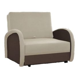 Ágyazható kanapéágy - Kaja 1 bézs barna