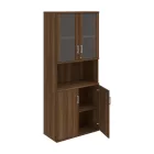 Vitrines szekrény Strong SZ5 8007 dió