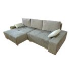 Ágyazható sarokkanapé -MEG001 szürke szövettel