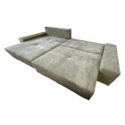 Ágyazható sarokkanapé -MEG001 szürke szövettel