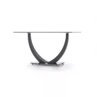 Üveglapos étkezőasztal T13253