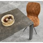 Üveglapos étkezőasztal T19266